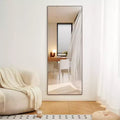177.8 × 78.7 cm Black Full-Length Mirror with Aluminum Alloy Frame