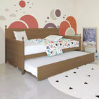 Divano Letto in Legno Singolo con Letto Estraibile