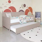 Divano Letto in Legno Singolo con Letto Estraibile