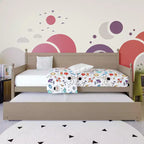 ChaletPosh Twin Size Wooden Daybed with Trundle