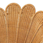 Sedia floreale d'accento Blossom Rattan color miele