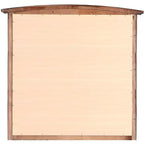 Specchio classico da comò con cornice, rettangolare, 37 in. x 35 in.