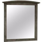 Specchio classico da comò con cornice, rettangolare, 37 in. x 35 in.