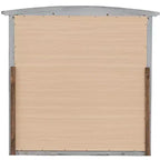 Specchio classico da comò con cornice, rettangolare, 37 in. x 35 in.