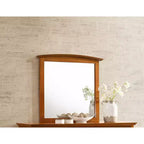 Specchio classico da comò con cornice, rettangolare, 37 in. x 35 in.