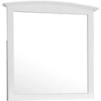 Specchio classico da comò con cornice, rettangolare, 37 in. x 35 in.