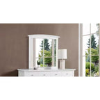 Specchio classico da comò con cornice, rettangolare, 37 in. x 35 in.
