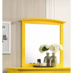 Specchio classico da comò con cornice, rettangolare, 37 in. x 35 in.