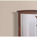 Specchio classico da comò con cornice, rettangolare, 37 in. x 35 in.