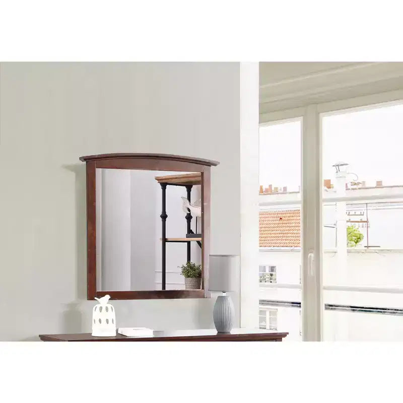 37 in. x 35 in. Classic Rectangle Framed Dresser Mirror