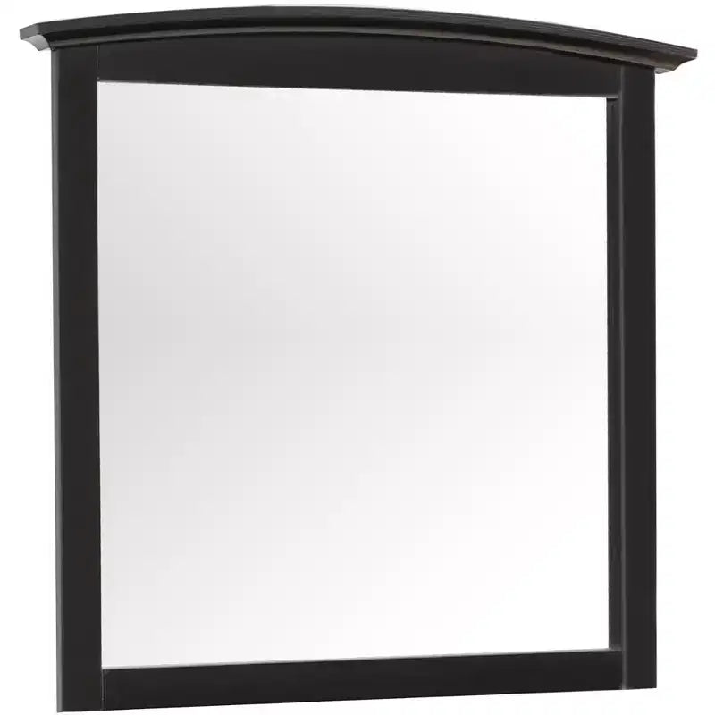 37 in. x 35 in. Classic Rectangle Framed Dresser Mirror