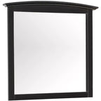 Specchio classico da comò con cornice, rettangolare, 37 in. x 35 in.