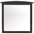 37 in. x 35 in. Classic Rectangle Framed Dresser Mirror