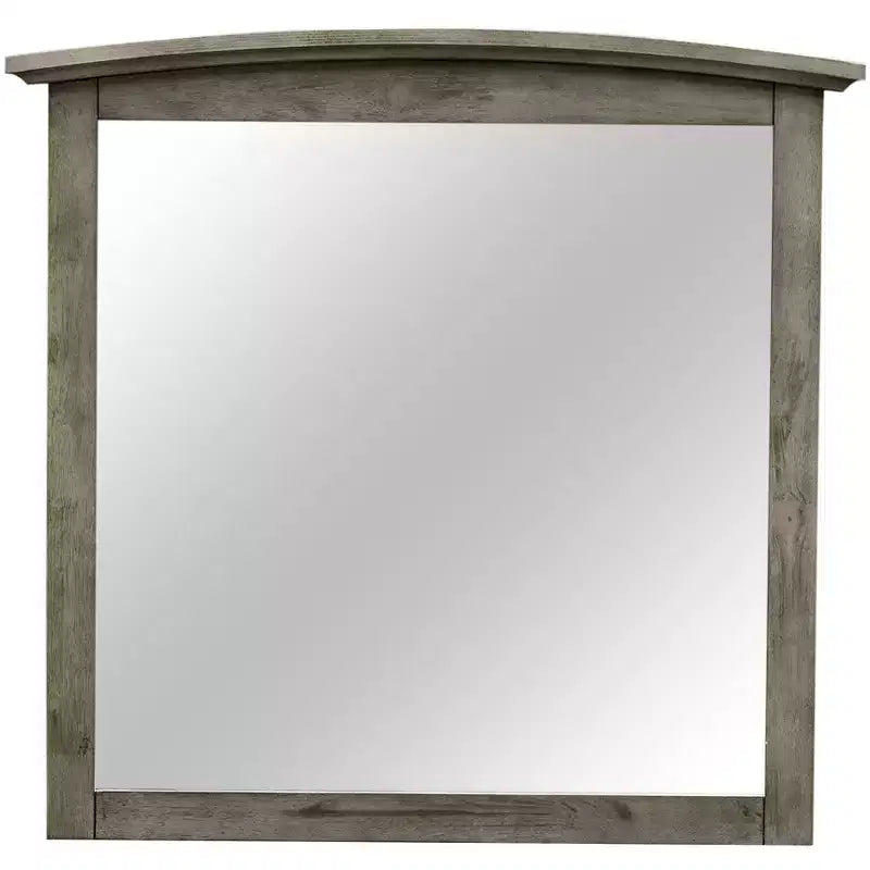 37 in. x 35 in. Classic Rectangle Framed Dresser Mirror