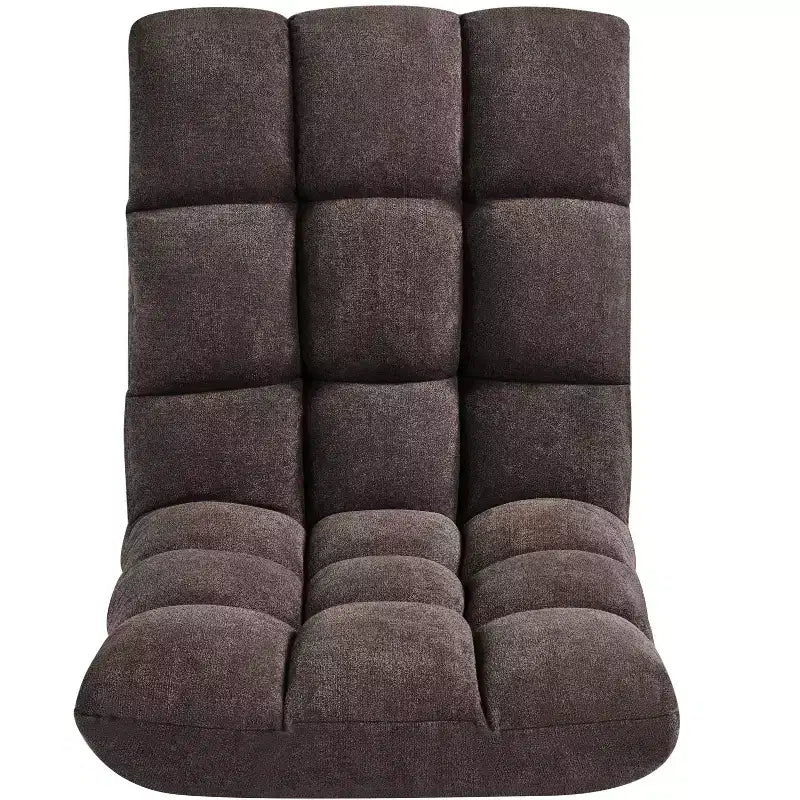 Floor Folding Chair with Backrest for Single Adult Pet
