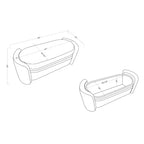 Panca contenitore per camera da letto e ingresso