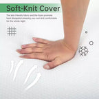 Materasso in Memory Foam con Gel Rinfrescante da 8 Pollici, Media Rigidità - Queen Size, Senza Fibra di Vetro, Certificato CertiPUR-US