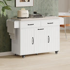 43.8W Isola da cucina con mobile contenitore per pattumiera - N/D