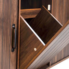 43.8W Isola da cucina con mobile contenitore per pattumiera - N/D