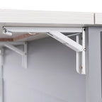 43.8W Isola da cucina con mobile contenitore per pattumiera - N/D
